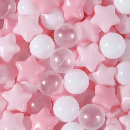Ball Pit Balls Pack Star and Round BPA Soft Plastic Balls
