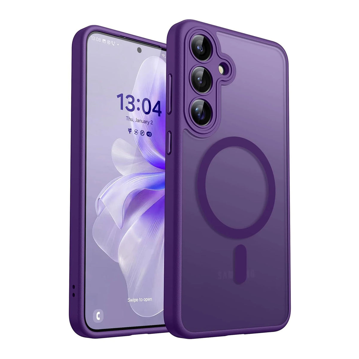 Luxury Matte Case For Samsung Galaxy Ultra Plus FE S25Plus S24FE S25FE Magsafe Cover