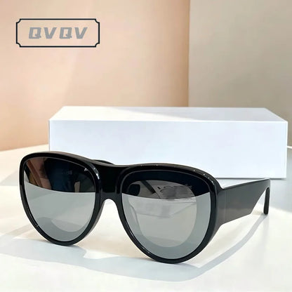Thick Oversized Cat Eye Vintage Hip-hop Sunglasses