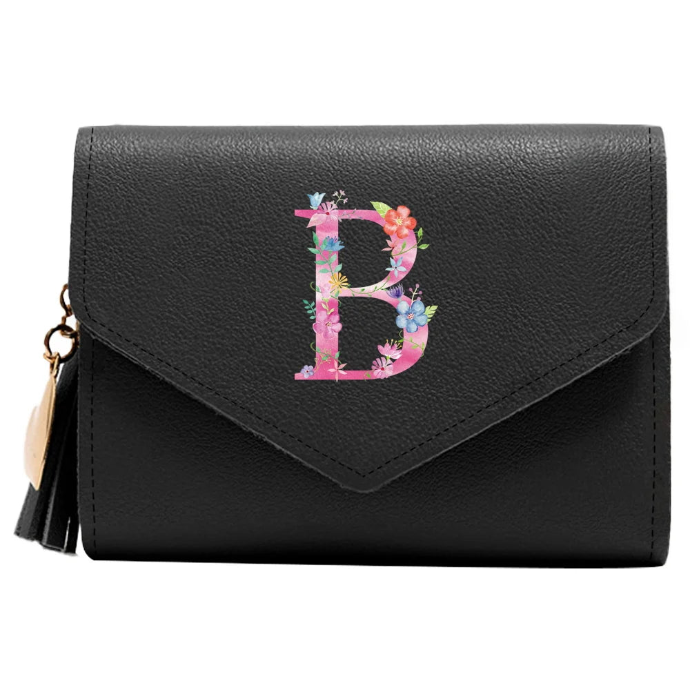 Mini Letter Slim Credit Card Holder Wallet