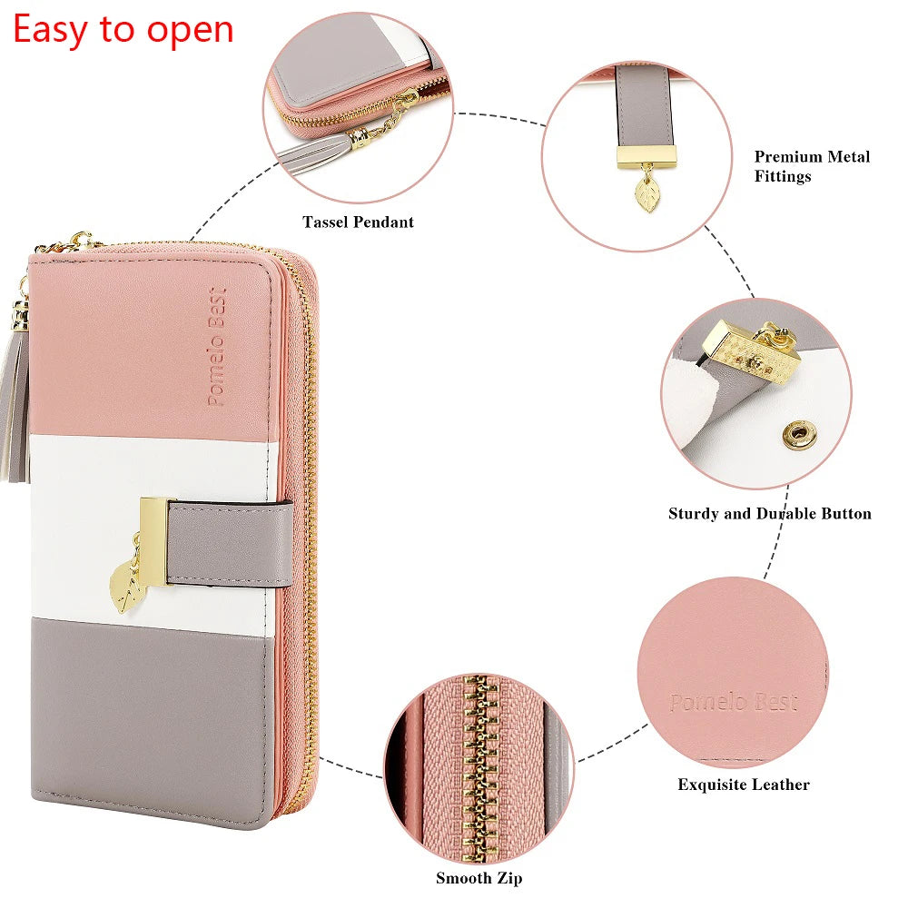 Cards Holder PU Leather Billfold Wallet