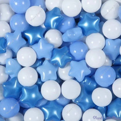 Ball Pit Balls Pack Star and Round BPA Soft Plastic Balls