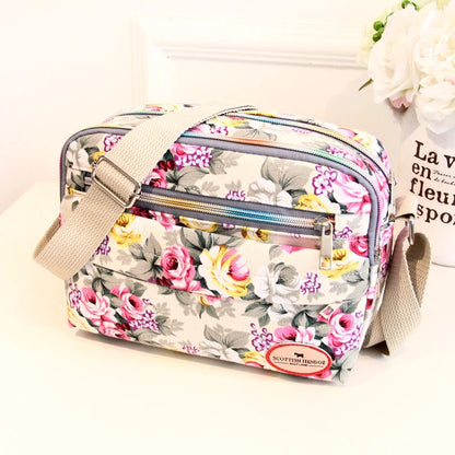 Multiple Pockets Shoulder Bags Canvas Messenger Bags