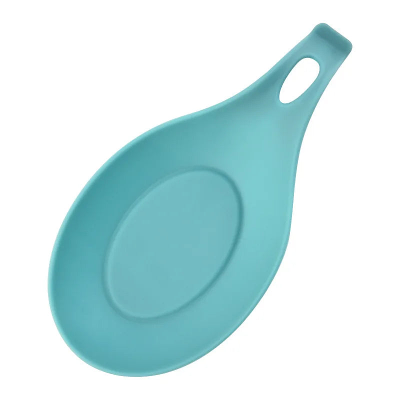 1Pc Silicone Spoon Shelf Heat Resistant