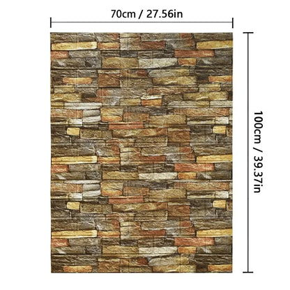 Decorative waterproof wallpaper home Decoration
