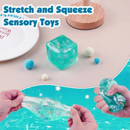 Taba Squishy Stress Balls Cube Squeeze Relax Toy