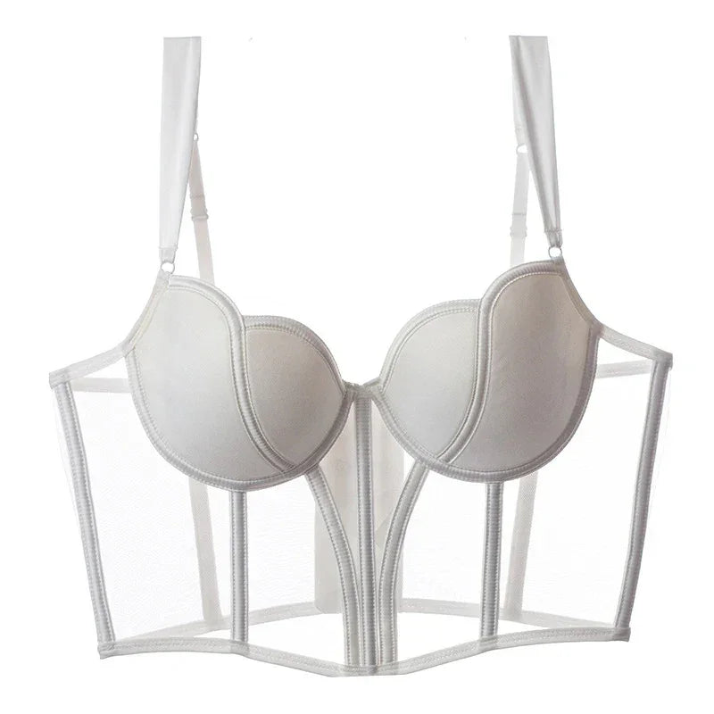 Sexy Push Up Transparent Lingerie Bra