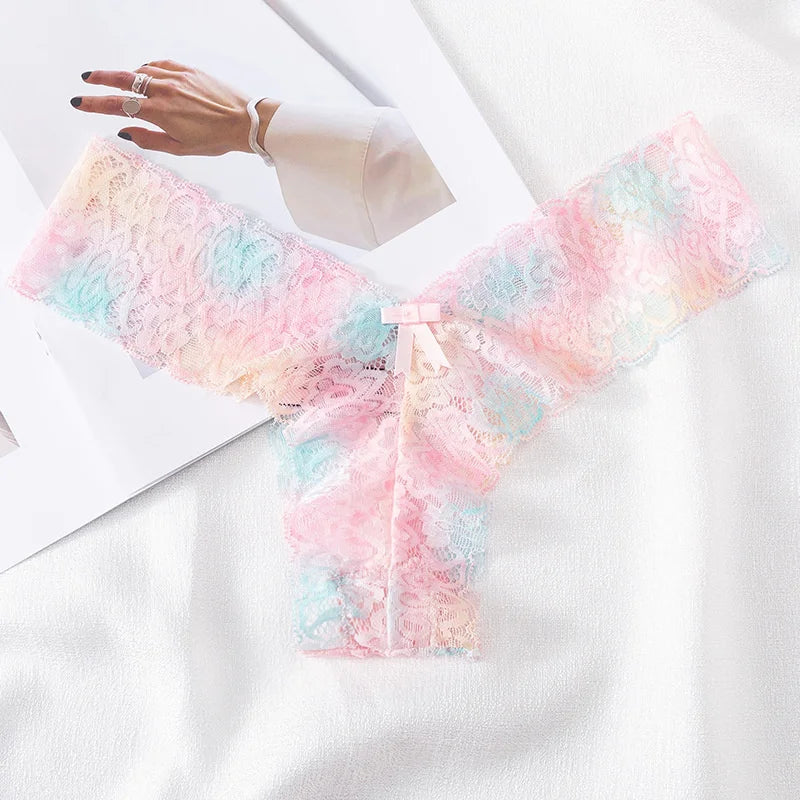 ruffles Underwear Invisible Seamless  G-String Lingerie