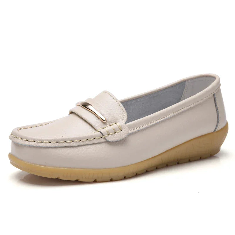 Genuine Leather Flats Moccasins Shoes
