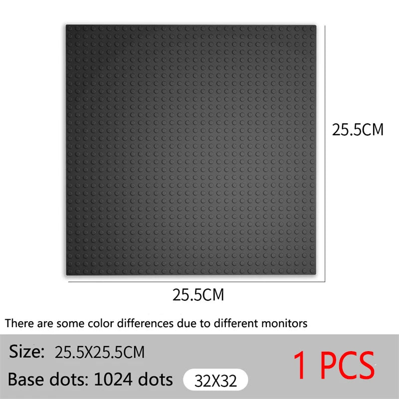 Baseplate 32x32 16X32 Dots Classic Brick Plate Building Blocks