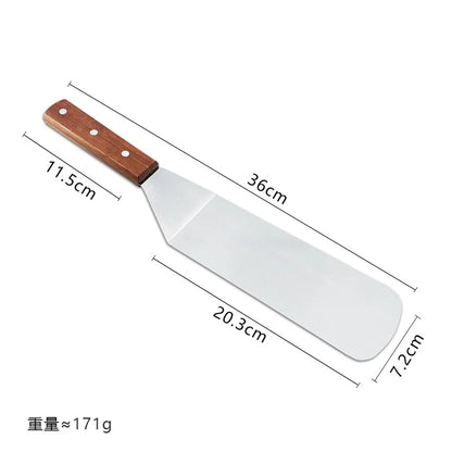 Stainless Steel Spatula and Grill Scraper