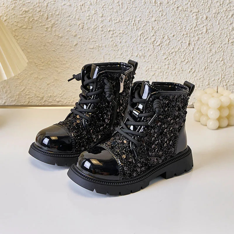 Princess Style British Short Side Zipper Elegant 26-36 Boots