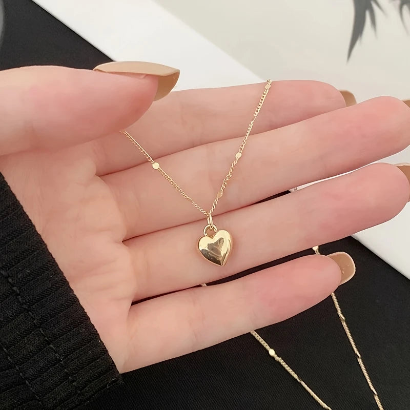 Heart Pendant Necklace Jewelry