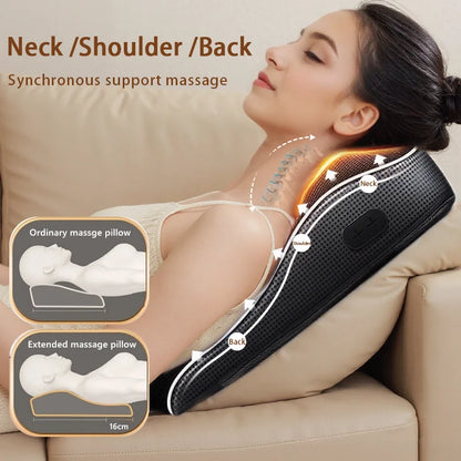 Electric Cervical Pillow For Neck Airbag Traction Massager