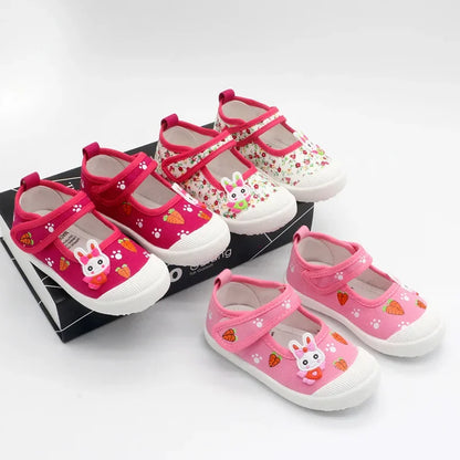 Canvas Soft Running Sneakers
