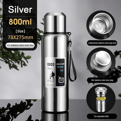 Cold Thermal Thermos Tumbler Stainless Steel Bottle