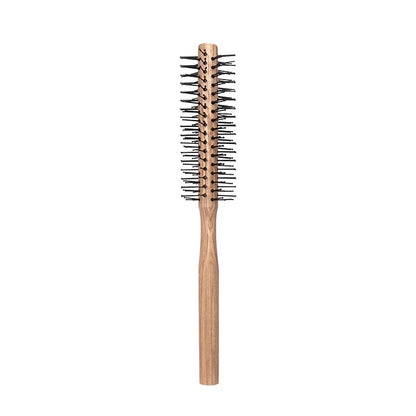 1 wooden handle curling brush