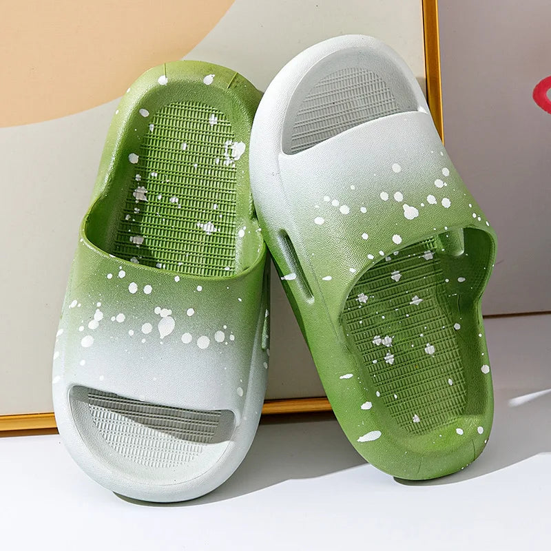 Gradient Children's for Boys and Girls Slippers