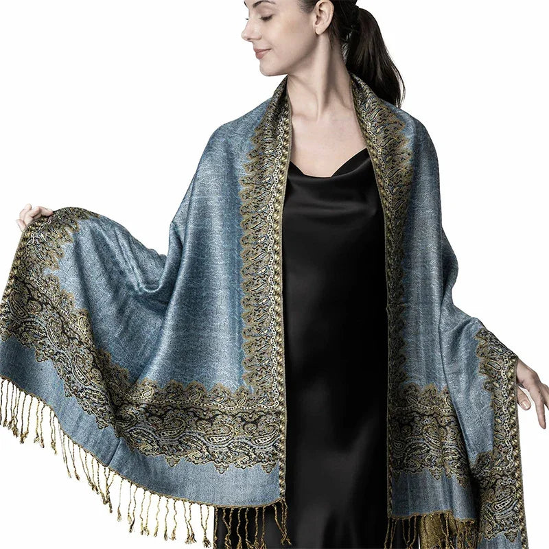 Luxury Cashmere Pashmina Shawl Scarves