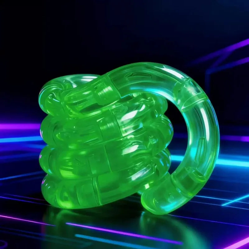 1/3/5pcs Deformable Rope Crystal Twist Rope Pressure Stress Relief Toys