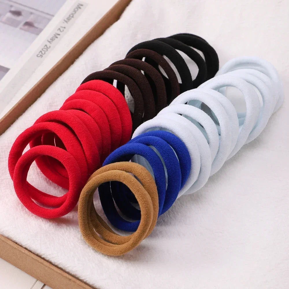 30Pcs/Set Elastic Colorful Rubber Bands
