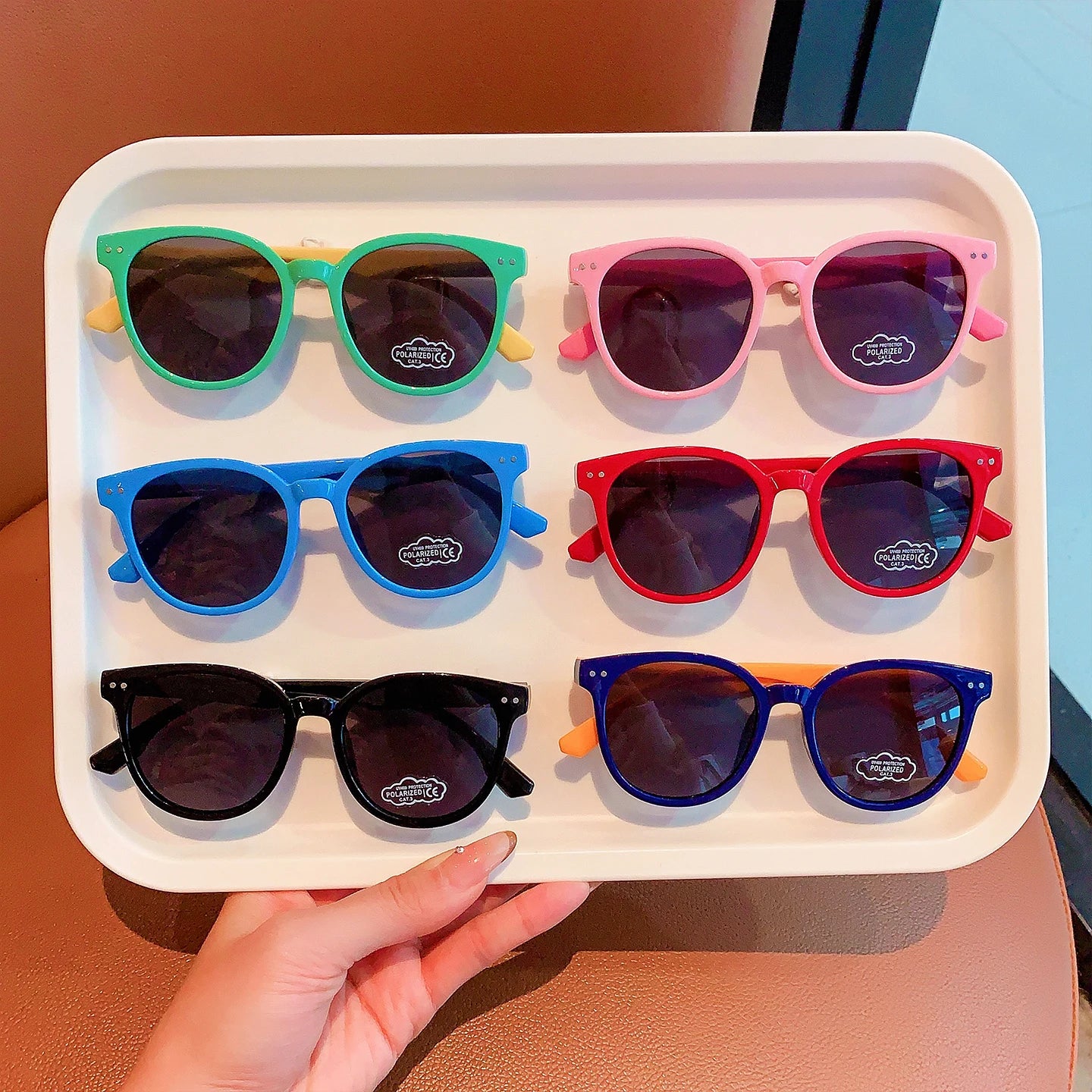 6 Colors Kids Polarized Sunglasses