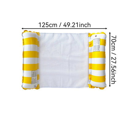 Inflatable Foldable Floating Row Swimming PoolMat