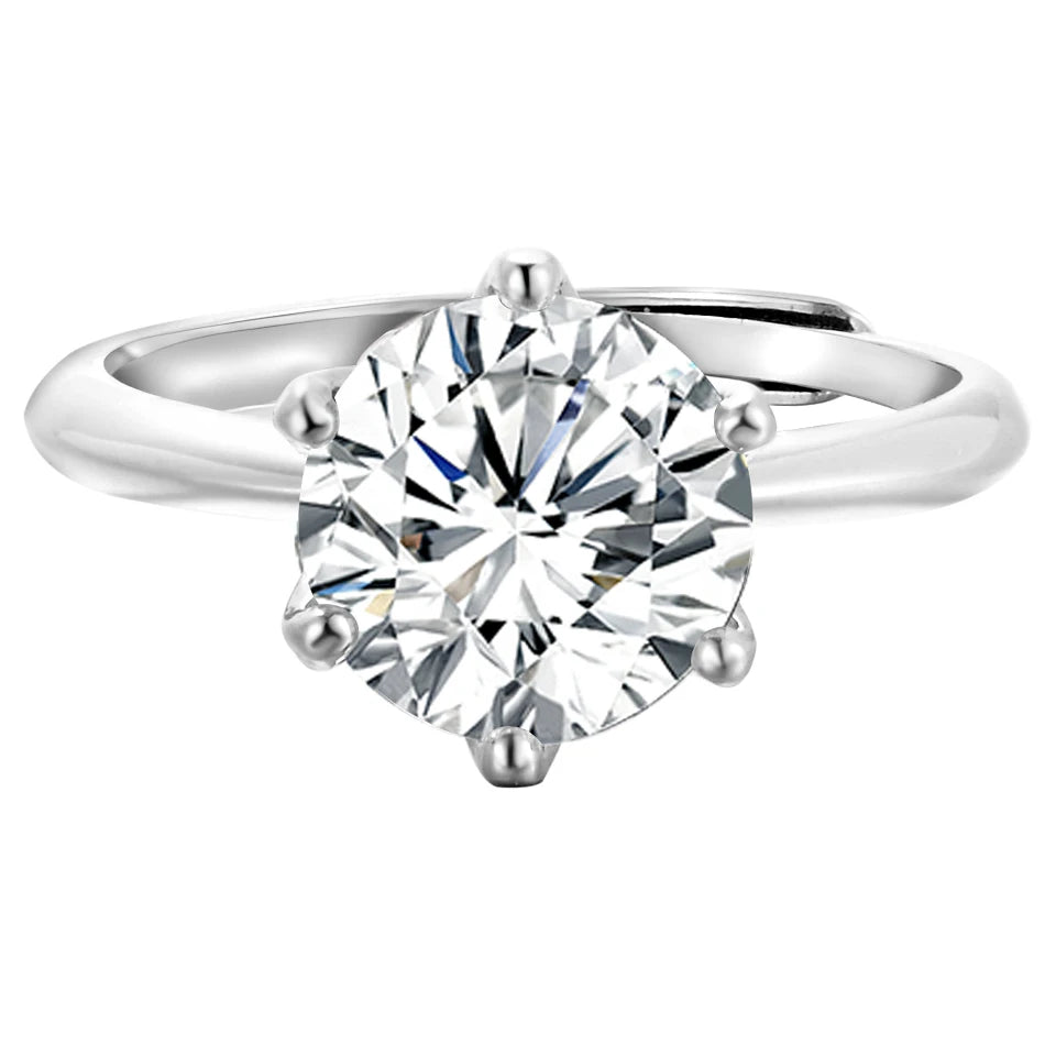 DANA Moissanite Solitaire Rings