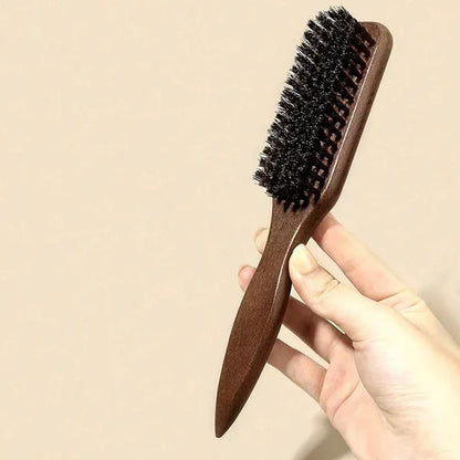 Brown Pointed-Tail Bristle Comb