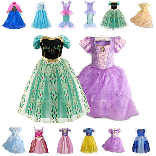 Cinderella Snow White Aurora Sofia Rapunzel Cinderella Costume Cosplay