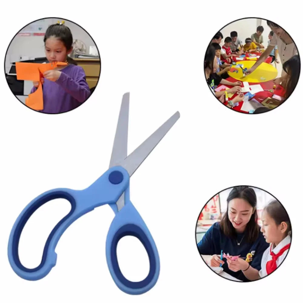 Left-handed Scissors Student Stainless Steel Colorful Cute Scissors