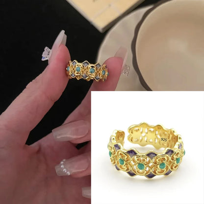 DANA 925 Silver Flower Ring