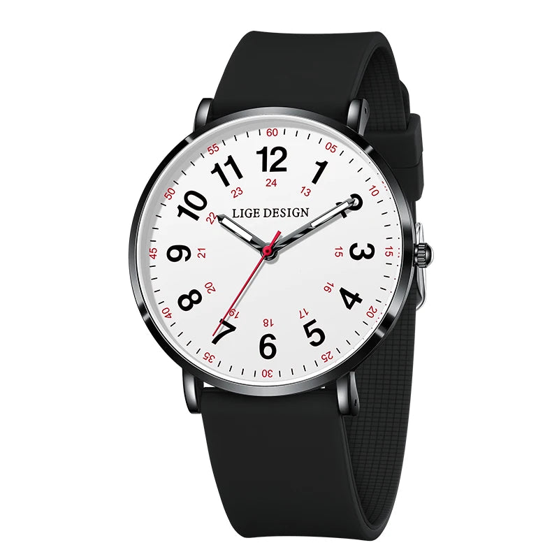 Candy Silicone Luminous Quartz watches