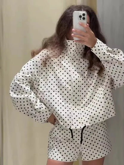 Polka Dot Shorts Sets