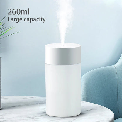 USB Ultrasonic Air Humidifier LED Lamp Mini Essential Oil