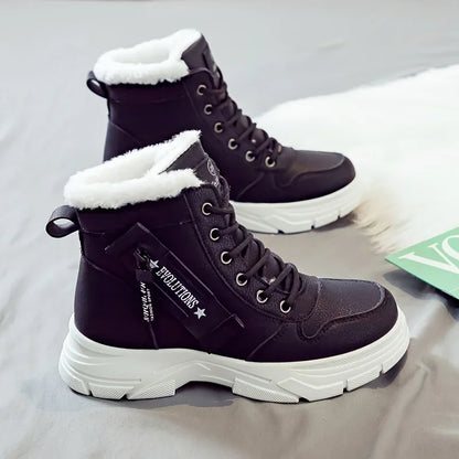 Short Thick Lining Winter Boot