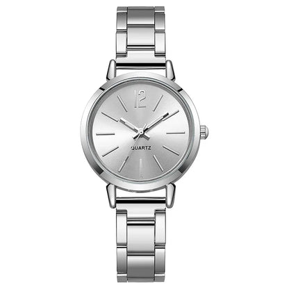 DANA Luxury Round Dial Stainless Watch