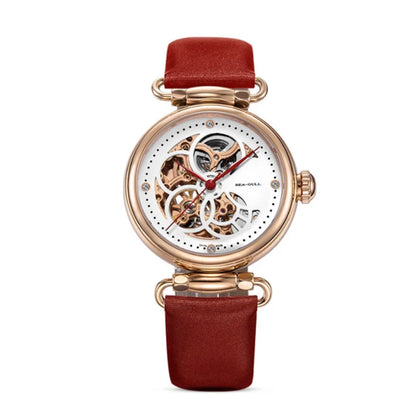 Luxury Dial Hollow Stainless Steel Wristwatch Watches