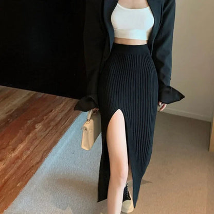 Sexy Long Slim Fit Hip Midi Skirt