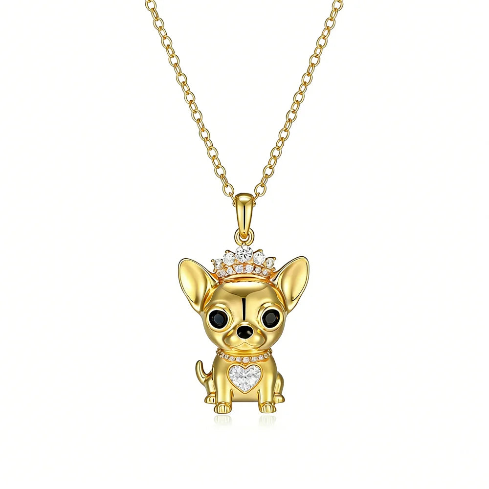 Exquisite Cute Beagle Pendant Necklace Dog Lovers