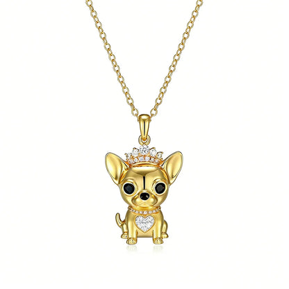 Exquisite Cute Beagle Pendant Necklace Dog Lovers