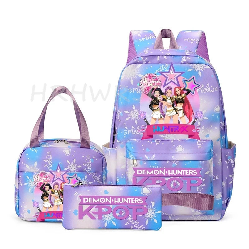 KPop Demon Hunters Backpack Simple Large Capacity