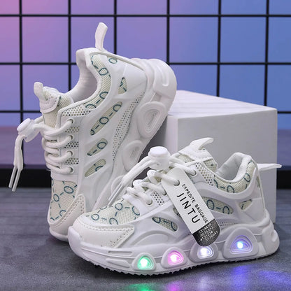 Luminous Light Up Toddler Walking Sneaker