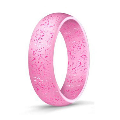 Silicone Hypoallergenic Crossfit Flexible Rubber Finger Rings