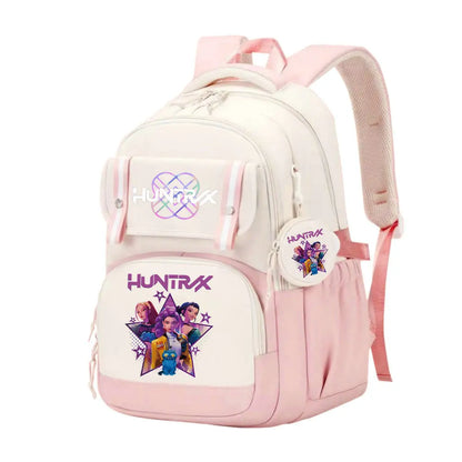 KPop Demon Hunters School Bag Backpack Zipper Bookbag