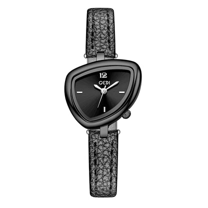 Versatile Irregular Triangle Dial Design Waterproof Quartz Watches
