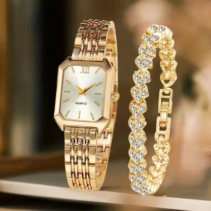 Stainless Steel Bracelet Folding buckle Quartz Watches