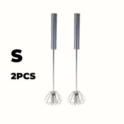 Stainless Steel Egg Beater Semi-Automatic Mixer