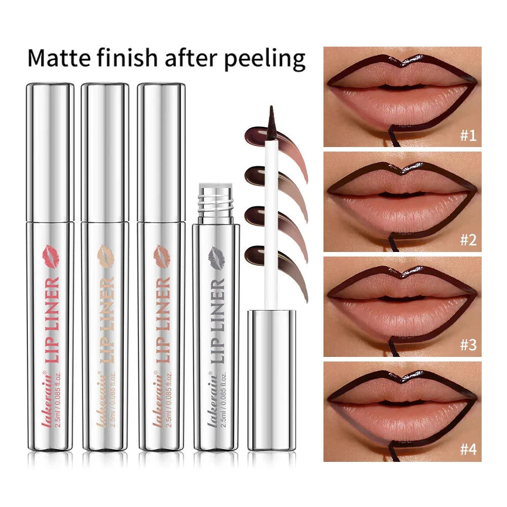 Waterproof Lip Liner Peel Off Tattoo Lipgloss Waterproof  Cosmetic