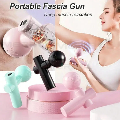 Mini Massage Gun Fascia Machine Muscle Relaxation